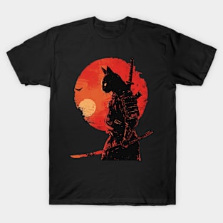 samurai cat T-Shirt
